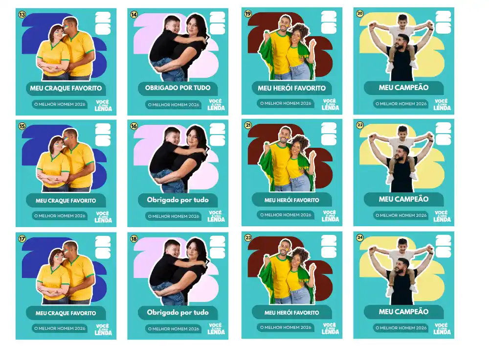 Páginas do Álbum
