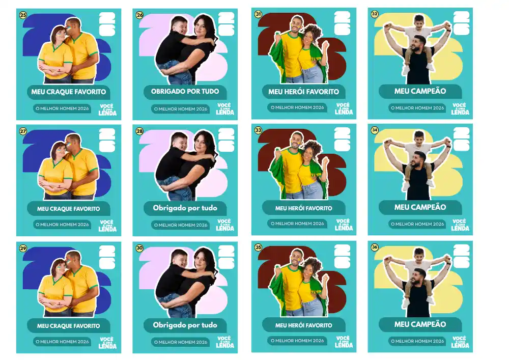 Páginas do Álbum
