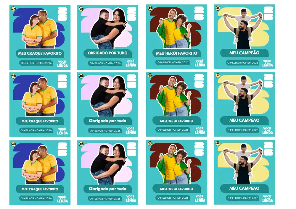 Páginas do Álbum