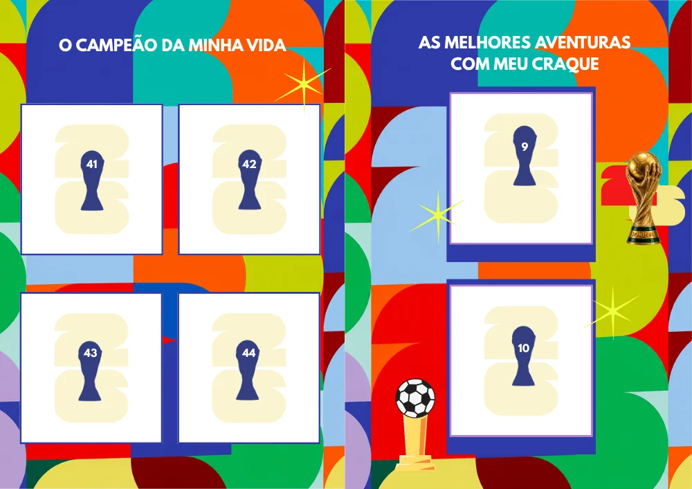 Páginas do Álbum