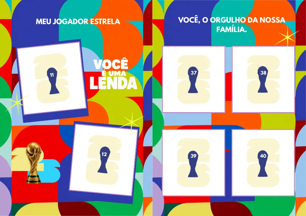 Páginas do Álbum