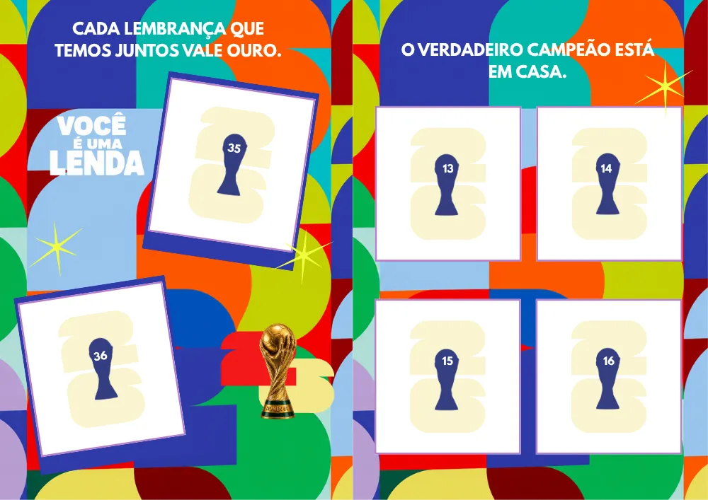 Páginas do Álbum