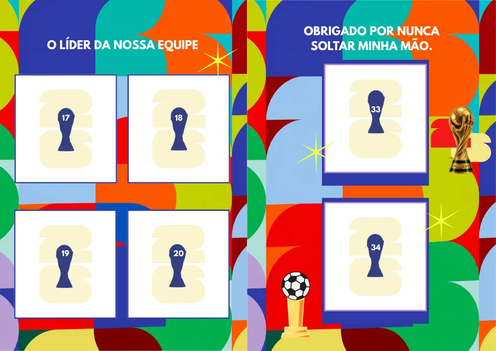 Páginas do Álbum
